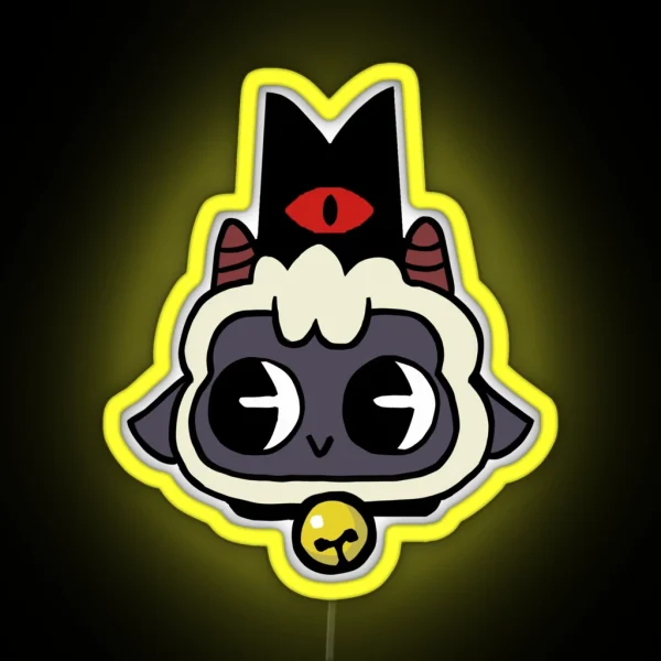 Cult Of The Lamb High Rez RGB Neon Sign
