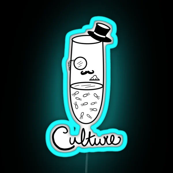 Culture RGB Neon Sign