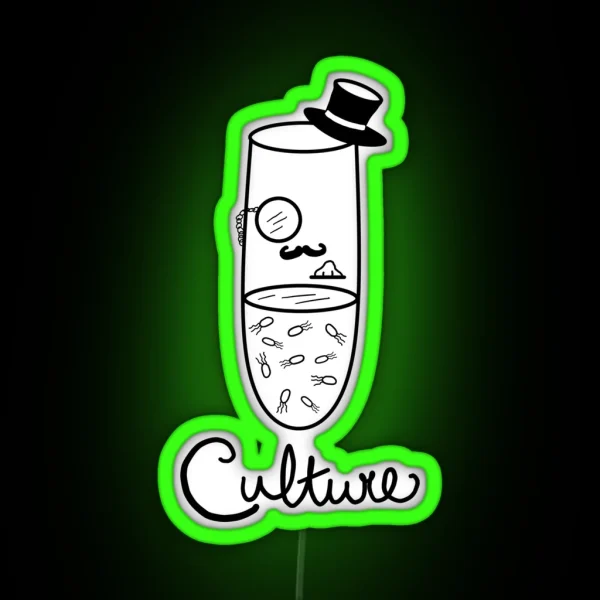 Culture RGB Neon Sign