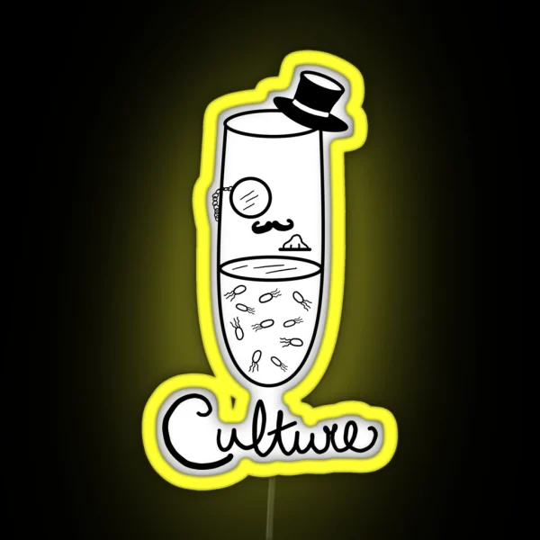 Culture RGB Neon Sign