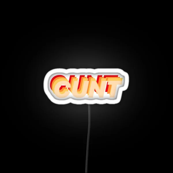 Cunt Led RGB Neon Sign