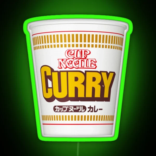 Cup Noodle RGB Neon Sign