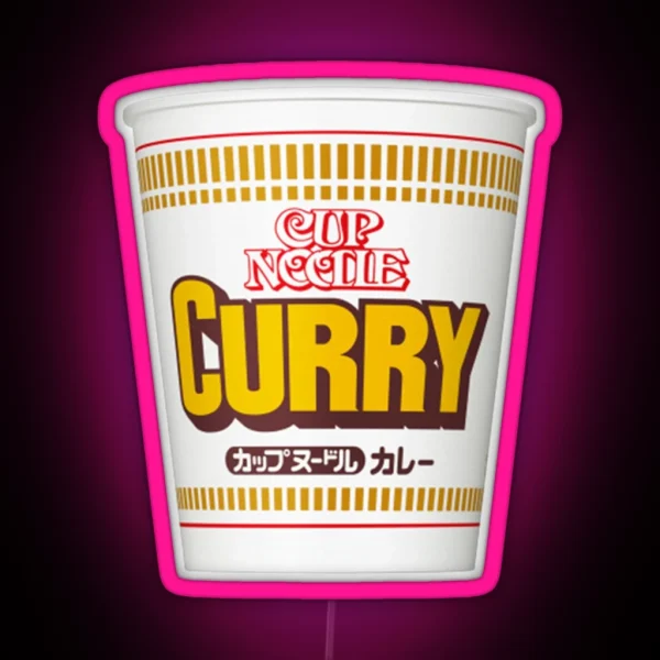 Cup Noodle RGB Neon Sign