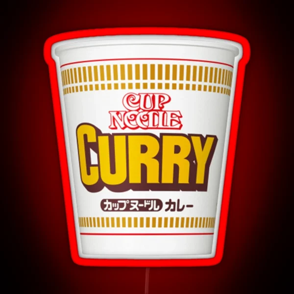 Cup Noodle RGB Neon Sign