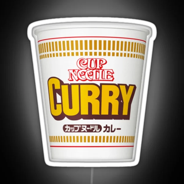 Cup Noodle RGB Neon Sign