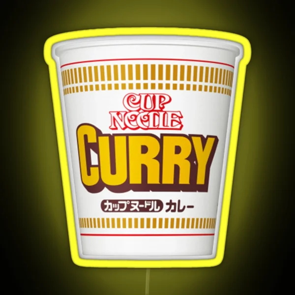 Cup Noodle RGB Neon Sign