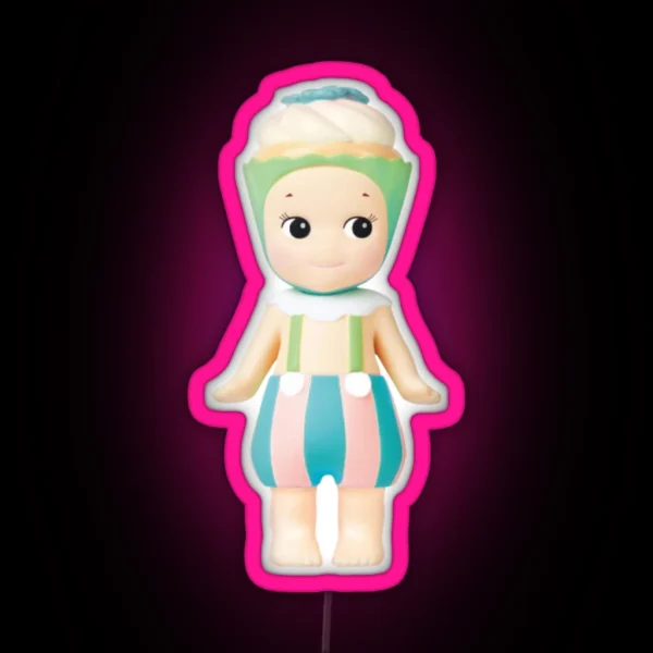 Cupcake Afternoon Tea Sonny Angel RGB Neon Sign