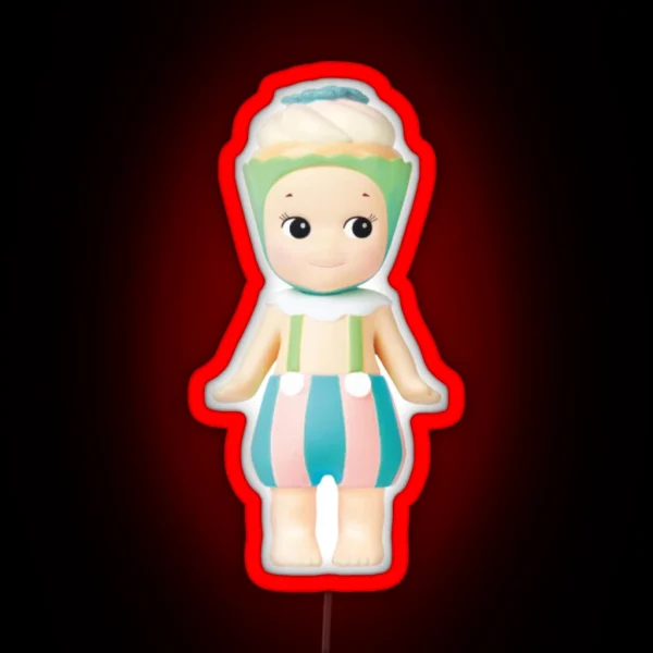 Cupcake Afternoon Tea Sonny Angel RGB Neon Sign