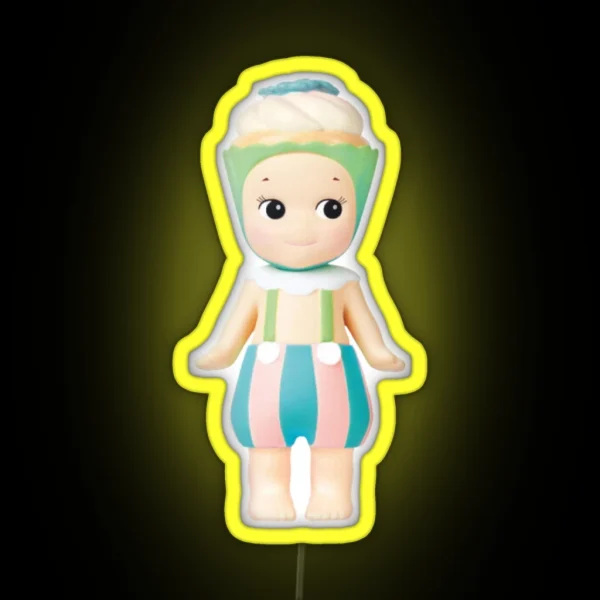 Cupcake Afternoon Tea Sonny Angel RGB Neon Sign