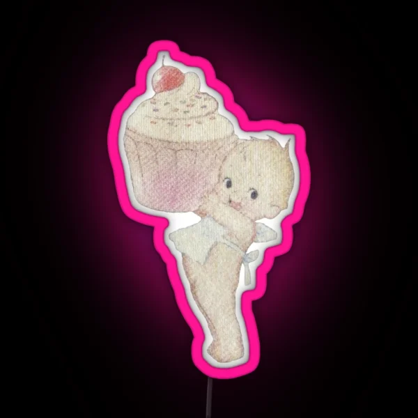Cupcake Baby RGB Neon Sign