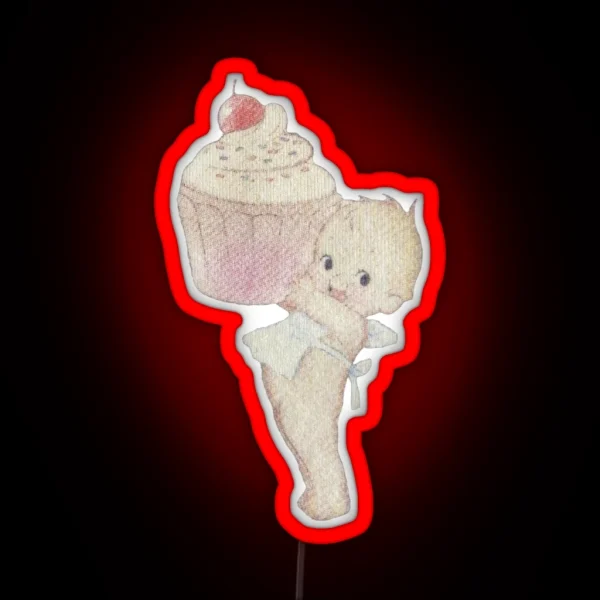 Cupcake Baby RGB Neon Sign