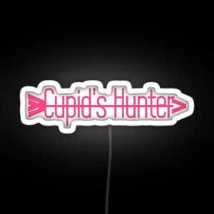 Cupid S Hunter Anti Valentine Day Artwork RGB Neon Sign