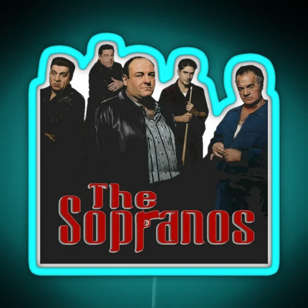 Cuppa GABAGOOL Sopranos Led RGB Neon Sign