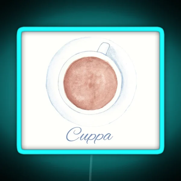 Cuppa RGB Neon Sign