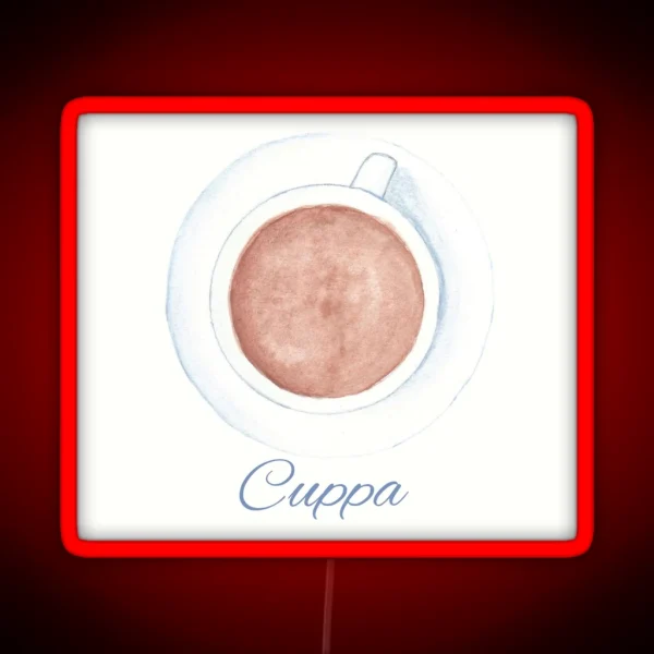 Cuppa RGB Neon Sign