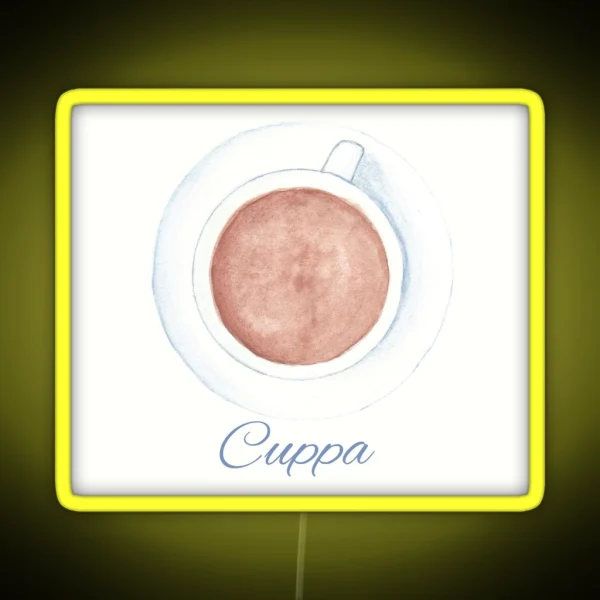 Cuppa RGB Neon Sign