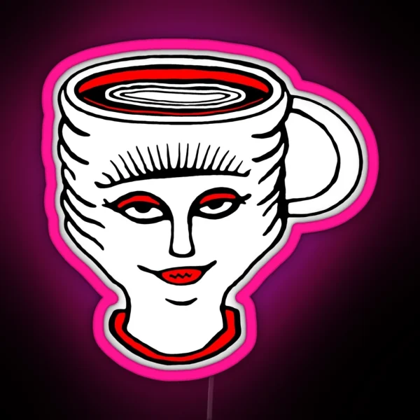 Cuppa RGB Neon Sign