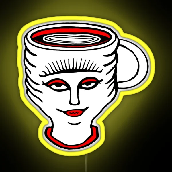 Cuppa RGB Neon Sign