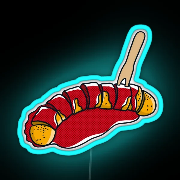Currywurst Pure RGB Neon Sign