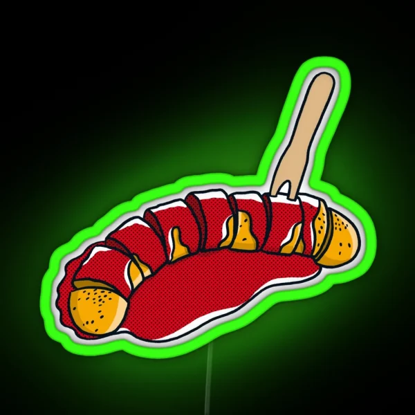 Currywurst Pure RGB Neon Sign