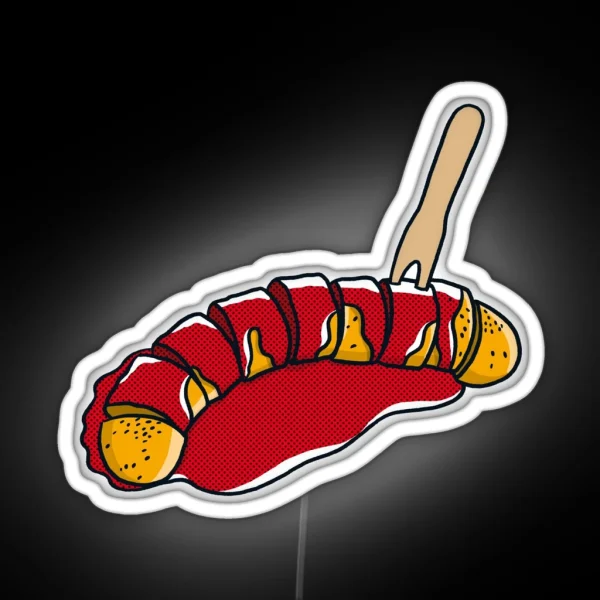 Currywurst Pure RGB Neon Sign