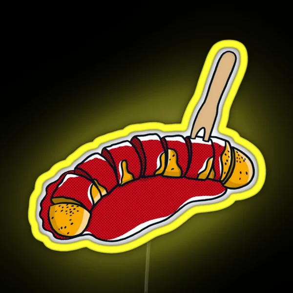 Currywurst Pure RGB Neon Sign