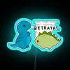 Curse Your Sudden But Inevitable Betrayal RGB Neon Sign