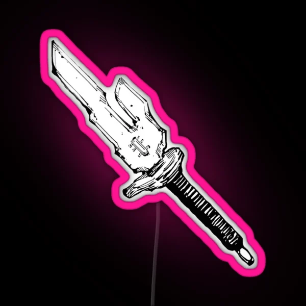 Cursed Weapon RGB Neon Sign