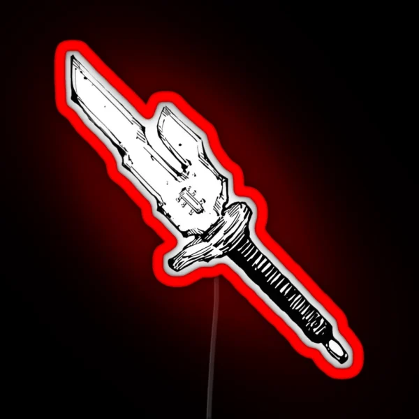 Cursed Weapon RGB Neon Sign