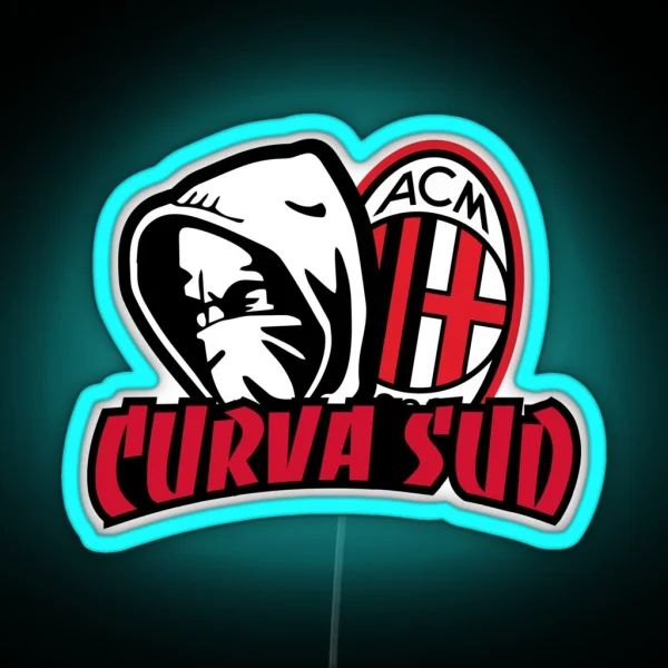 Curva Sud Milano RGB Neon Sign