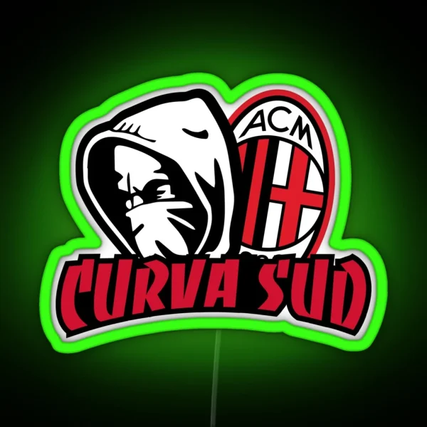 Curva Sud Milano RGB Neon Sign