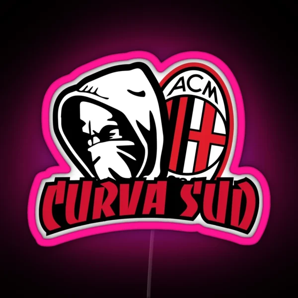 Curva Sud Milano RGB Neon Sign