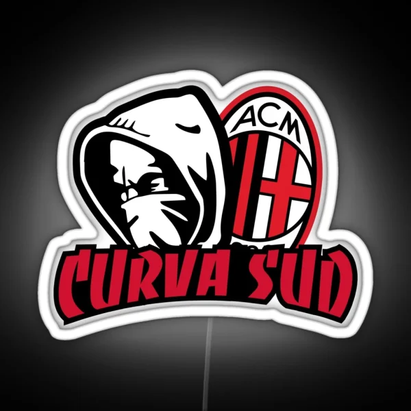 Curva Sud Milano RGB Neon Sign