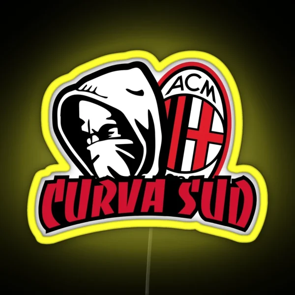Curva Sud Milano RGB Neon Sign