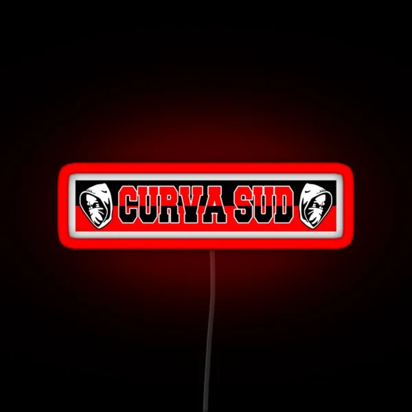 Curva Sud Milano Ultras 2 RGB Neon Sign