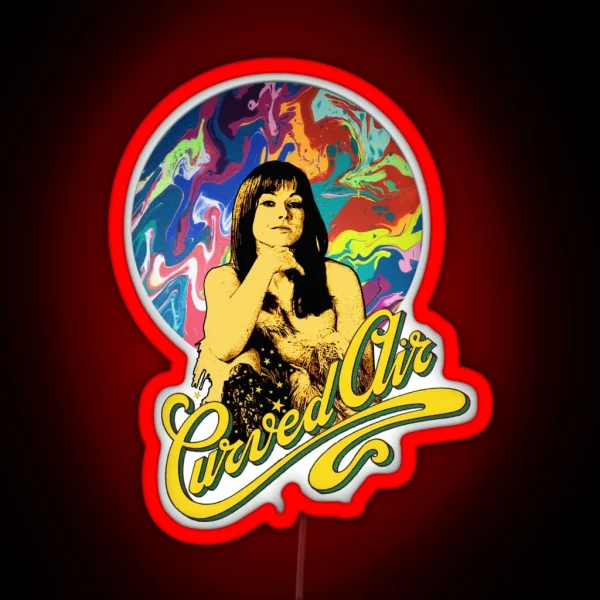Curved Air RGB Neon Sign