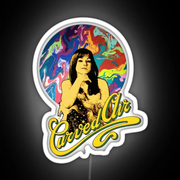 Curved Air RGB Neon Sign