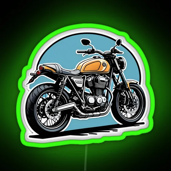 Custom Motorcycle RGB Neon Sign