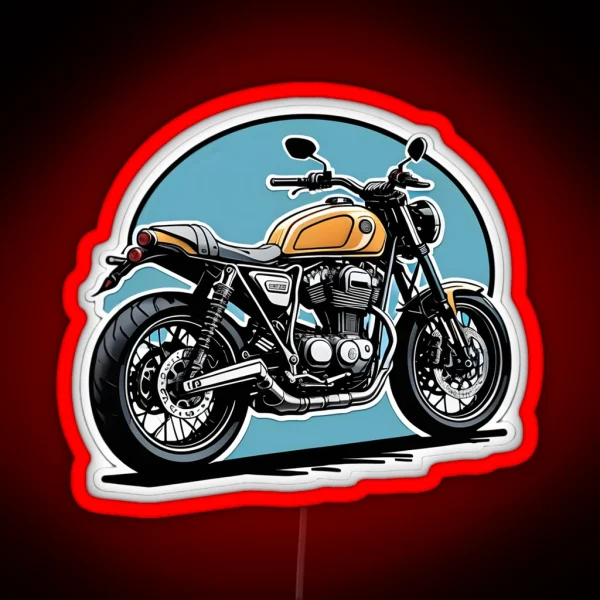 Custom Motorcycle RGB Neon Sign
