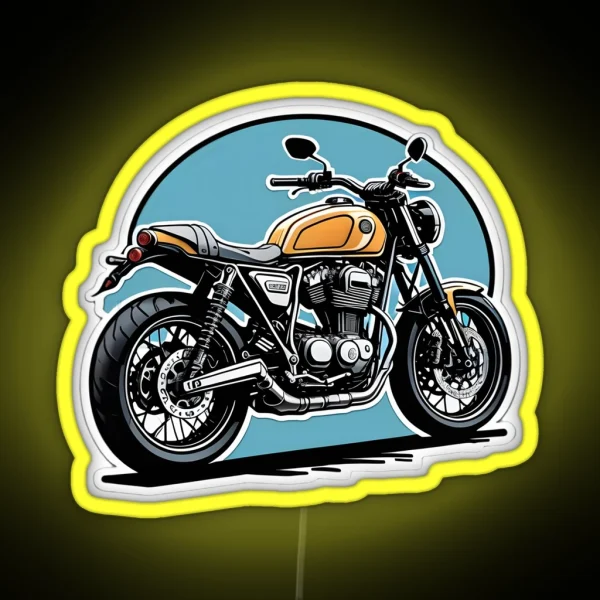 Custom Motorcycle RGB Neon Sign