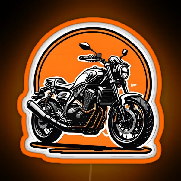 Custom Motorcycle RGB Neon Sign