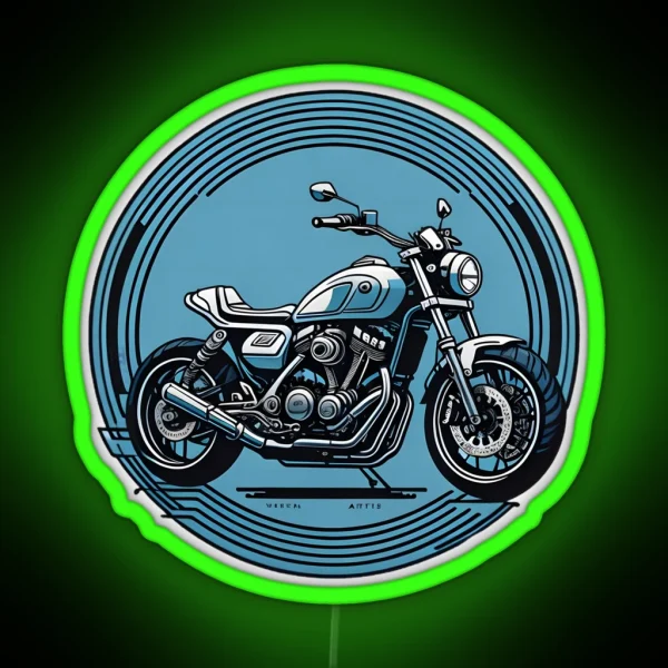 Custom Motorcycle RGB Neon Sign
