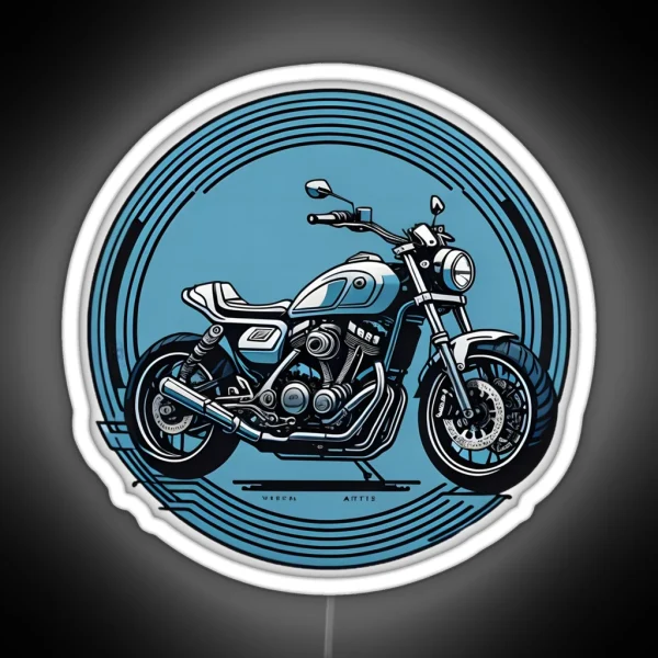 Custom Motorcycle RGB Neon Sign