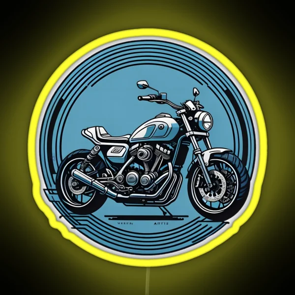 Custom Motorcycle RGB Neon Sign