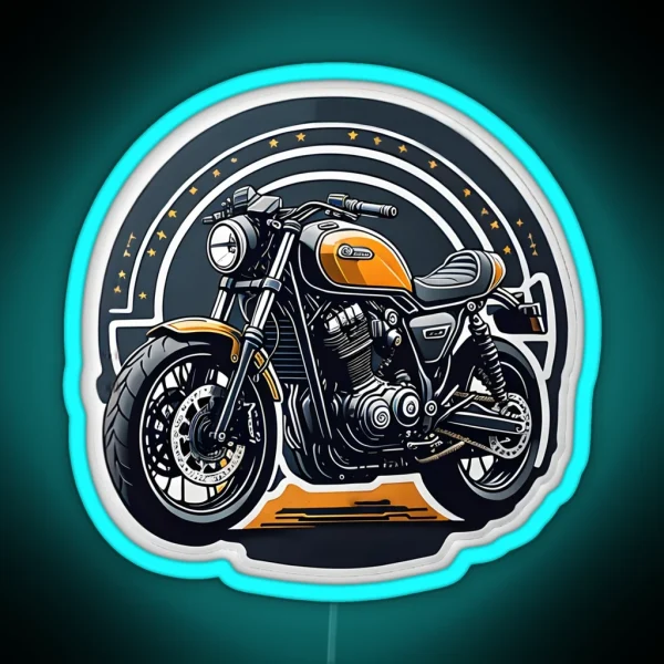 Custom Motorcycle RGB Neon Sign