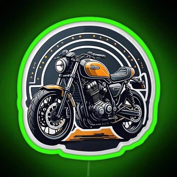 Custom Motorcycle RGB Neon Sign