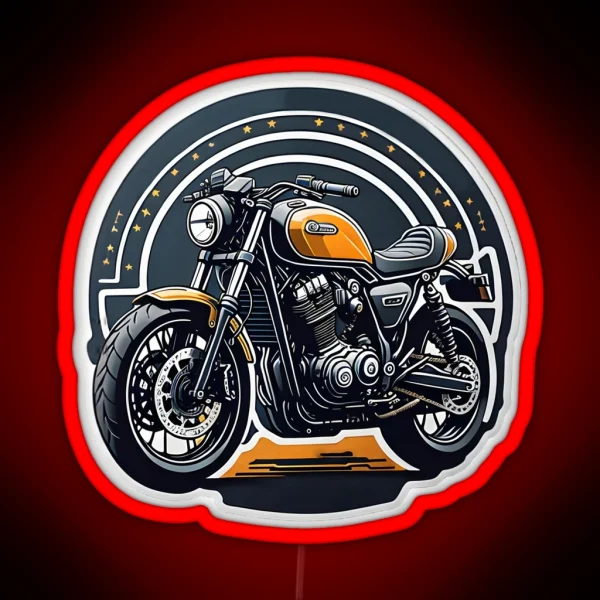 Custom Motorcycle RGB Neon Sign
