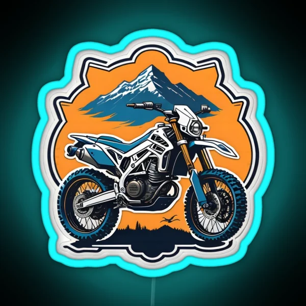 Custom Motorcycle RGB Neon Sign