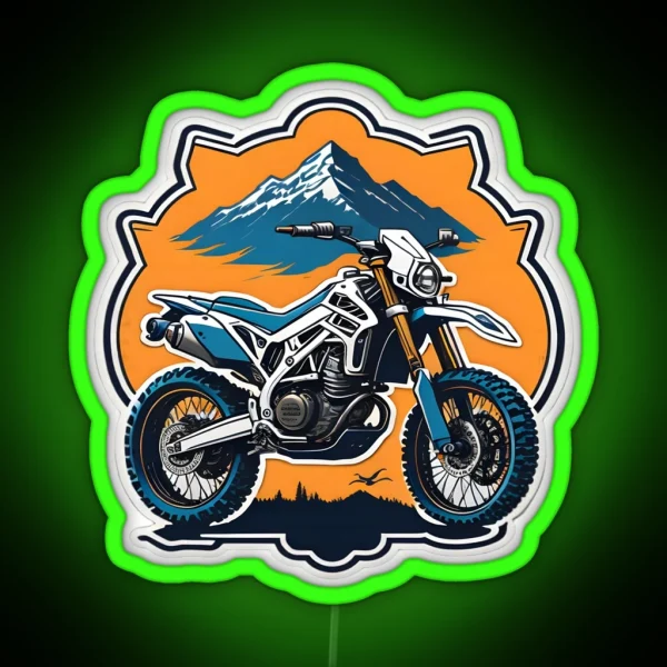 Custom Motorcycle RGB Neon Sign