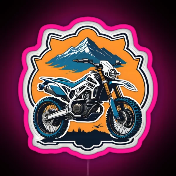 Custom Motorcycle RGB Neon Sign